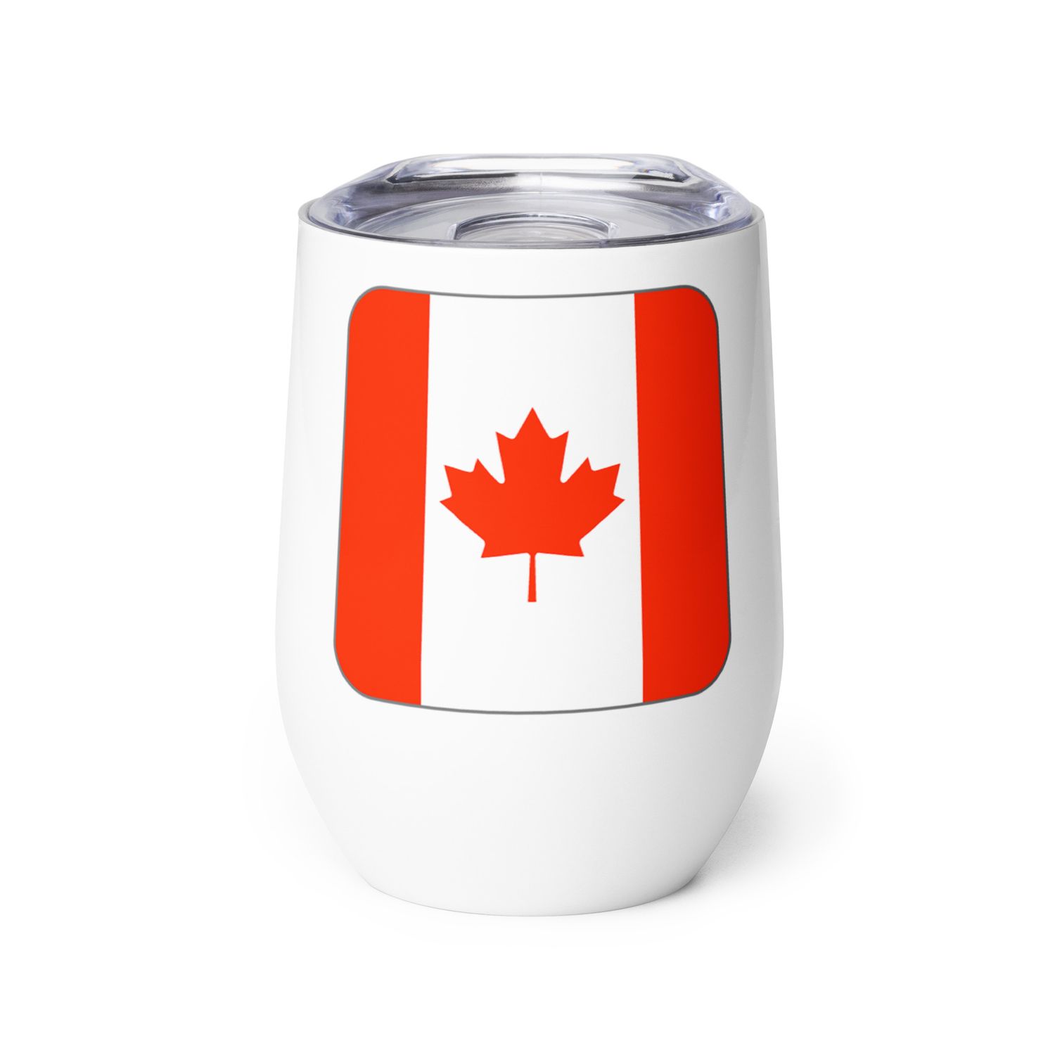 Canada Flag Wine Tumbler