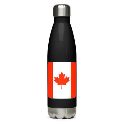 Canada Flag Stainless Steel Water Bottle