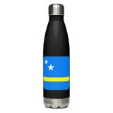 Curaçao Flag Stainless Steel Water Bottle