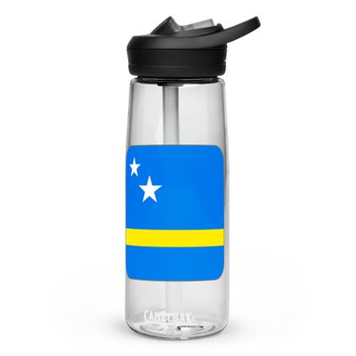 Curaçao Flag Sports Water Bottle