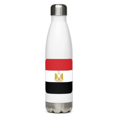 Egypt Flag Stainless Steel Water Bottle