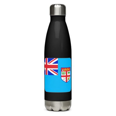 Fiji Flag Stainless Steel Water Bottle
