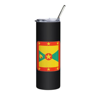Grenada Flag Stainless Steel Tumbler