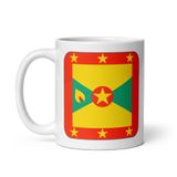 Grenada Flag White Coffee Mug