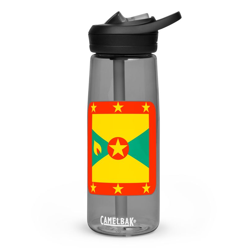 Grenada Flag Sports Water Bottle