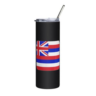 Hawaii Flag Stainless Steel Tumbler