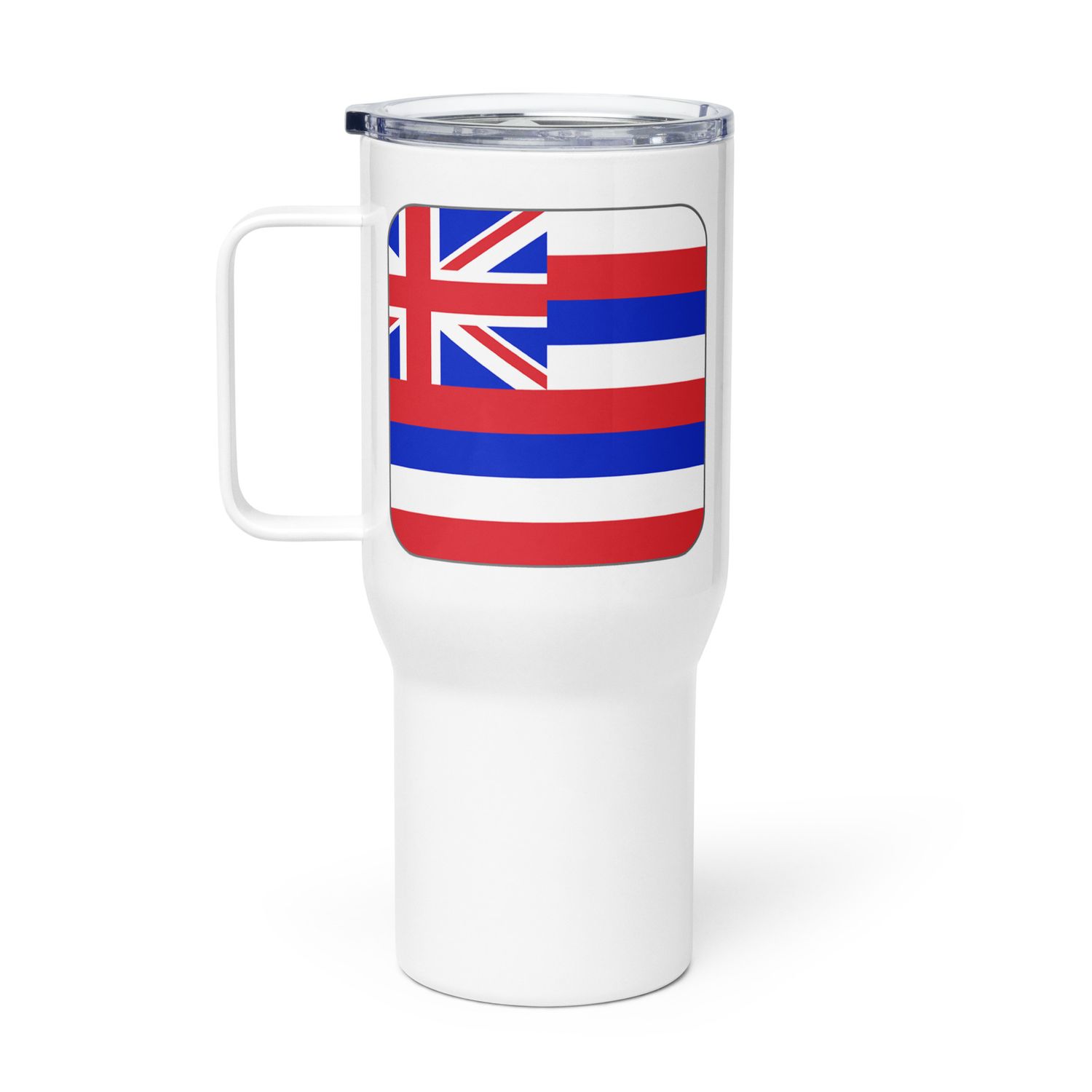 Hawaii Flag Travel Mug with a Handle