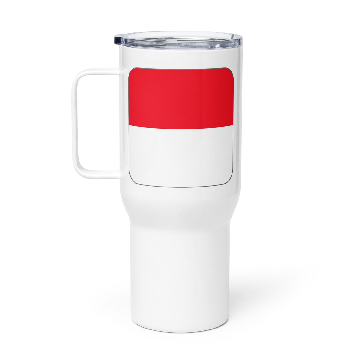 Indonesia Flag Travel Mug with a Handle