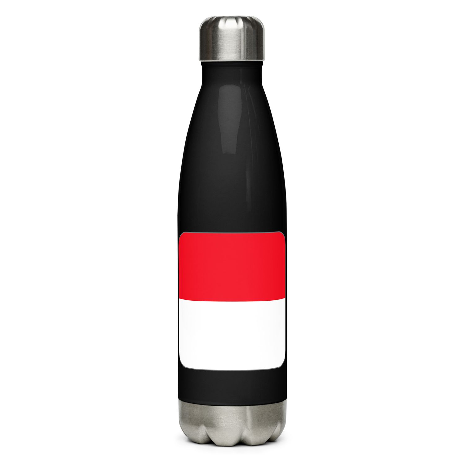 Indonesia Flag Stainless Steel Water Bottle