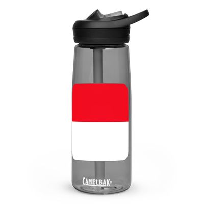 Indonesia Flag Sports Water Bottle