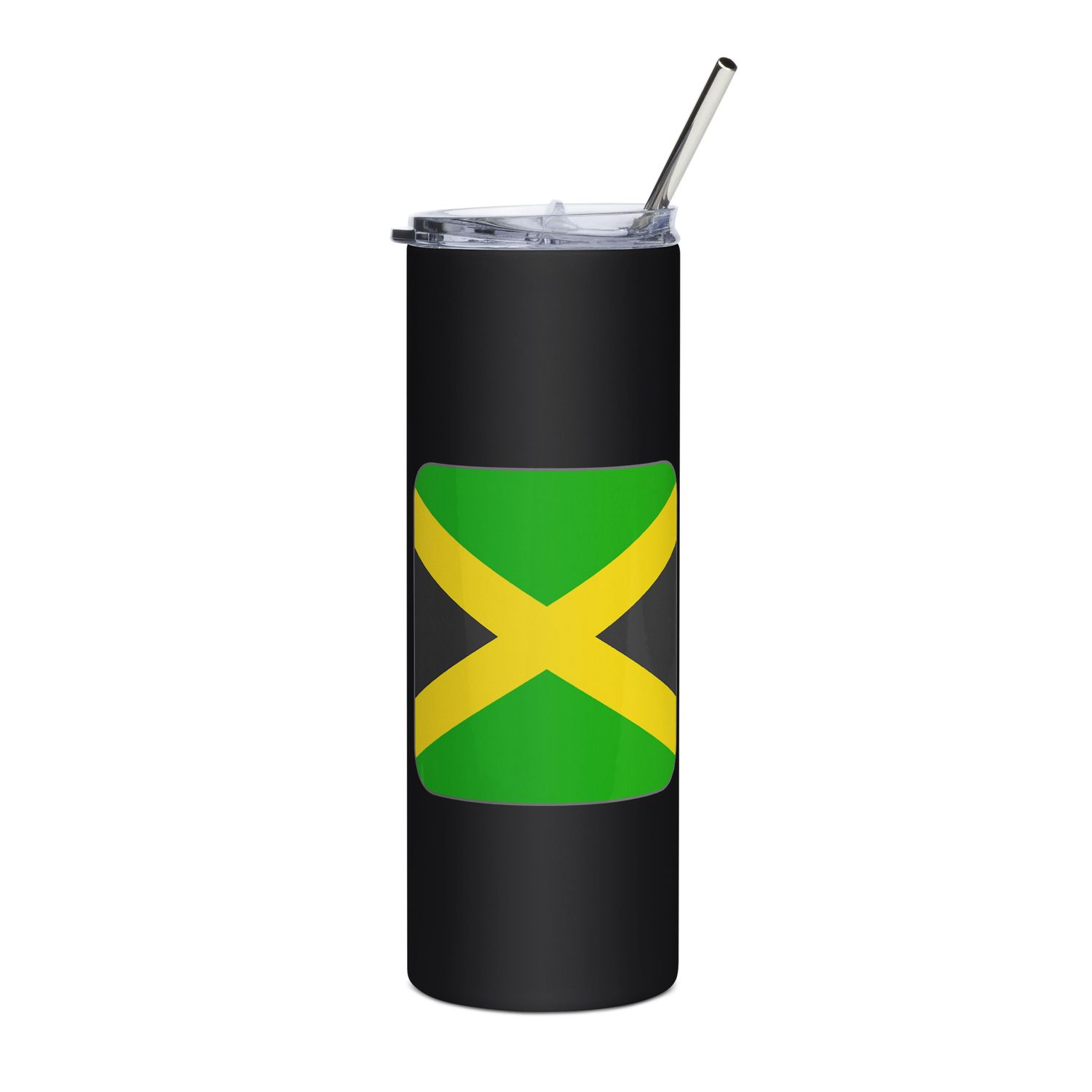 Jamaica Flag Stainless Steel Tumbler