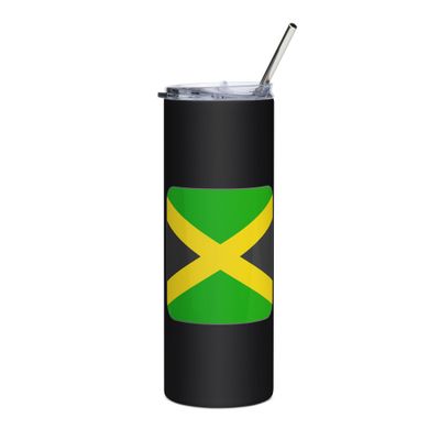 Jamaica Flag Stainless Steel Tumbler