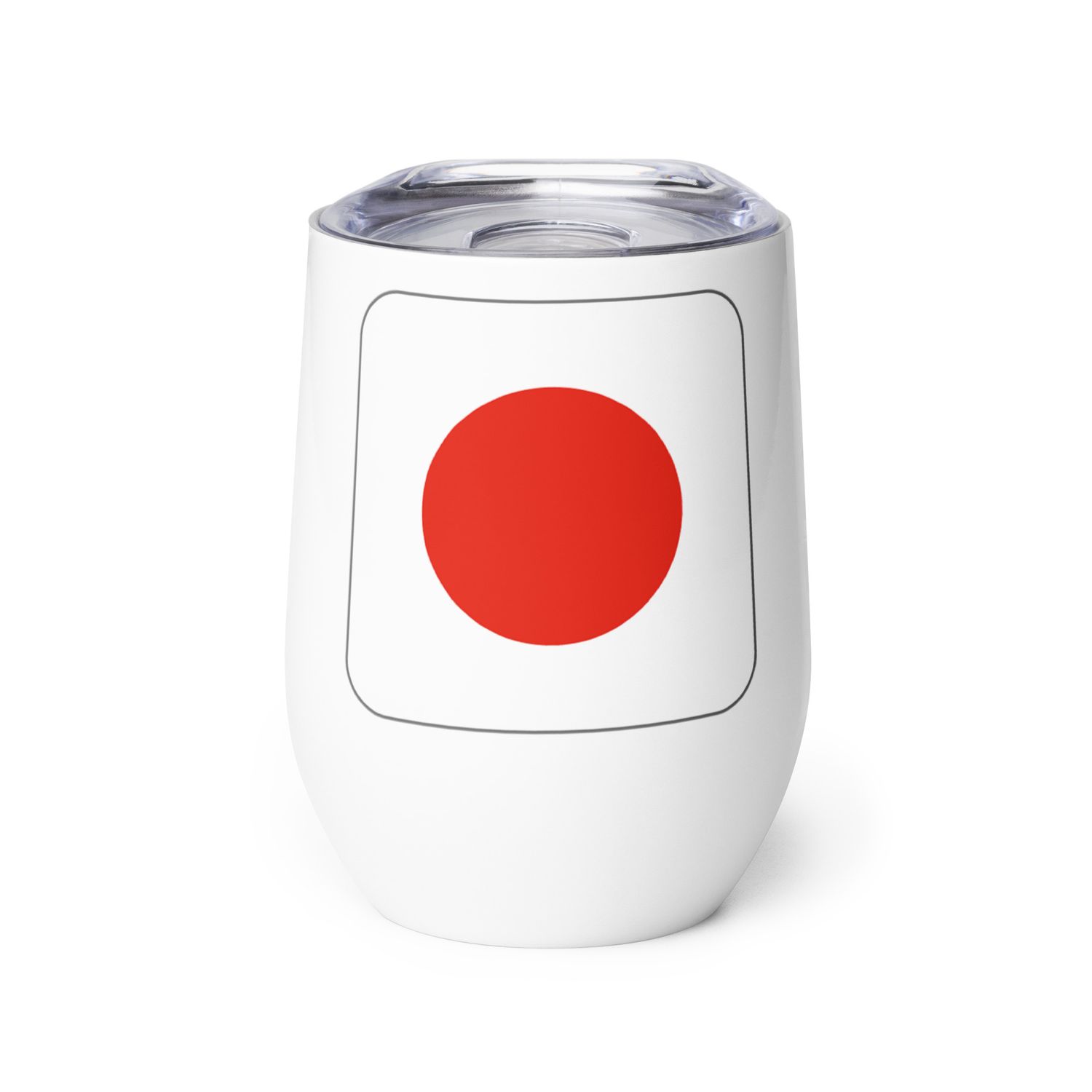 Japan Flag Wine Tumbler