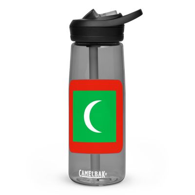 Maldives Flag Sports Water Bottle