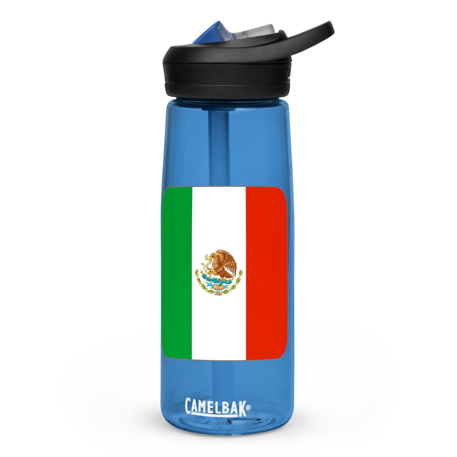 Mexico Flag Sports Water Bottle