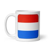 Netherlands Flag White Coffee Mug