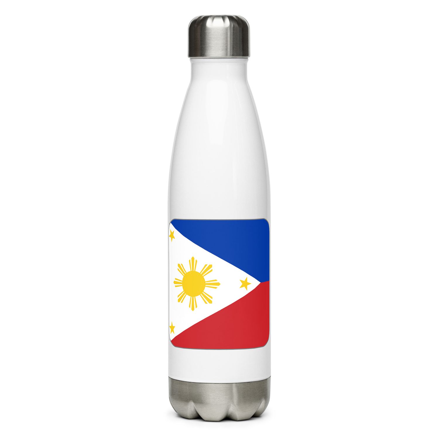 Philippines Flag Stainless Steel Water Bottle