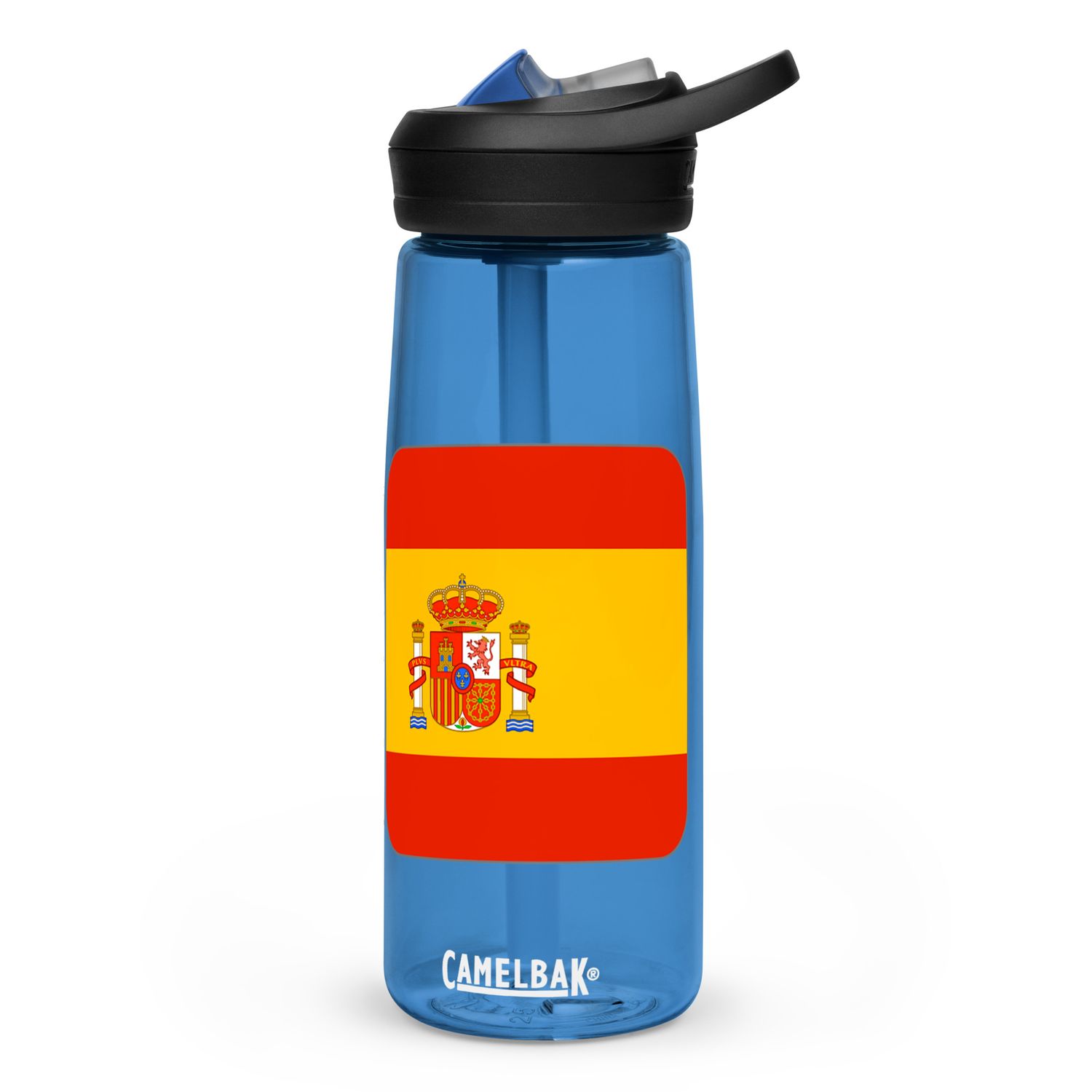 Spain Flag Sports Water Bottle