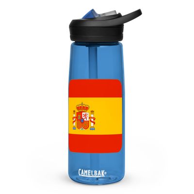 Spain Flag Sports Water Bottle