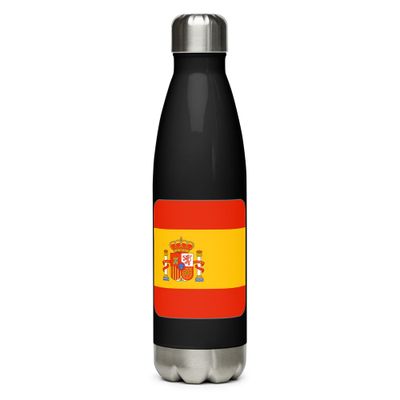 Spain Flag Stainless Steel Water Bottle