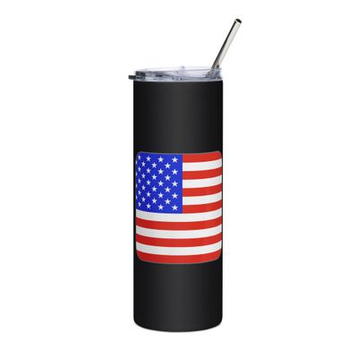 United States Flag Stainless Steel Tumbler