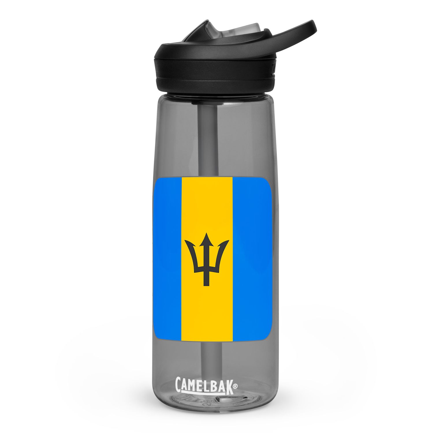 Barbados Flag Sports Water Bottle