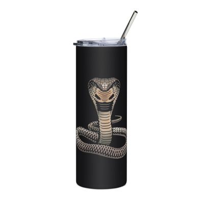 Indian King Cobra Stainless Steel Tumbler