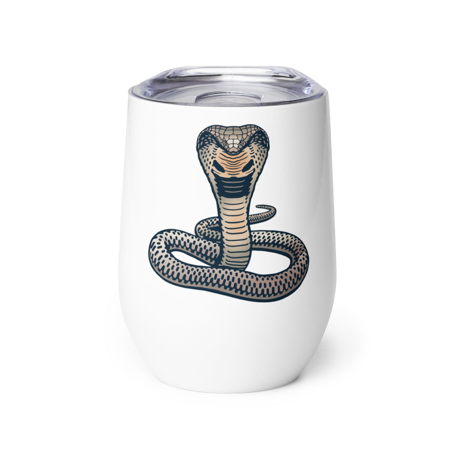 Indian King Cobra Wine Tumbler