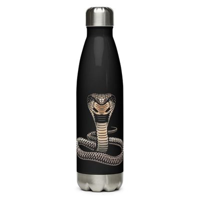 Indian King Cobra Stainless Steel Water Bottle