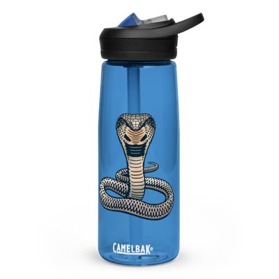 Indian King Cobra Sports Water Bottle