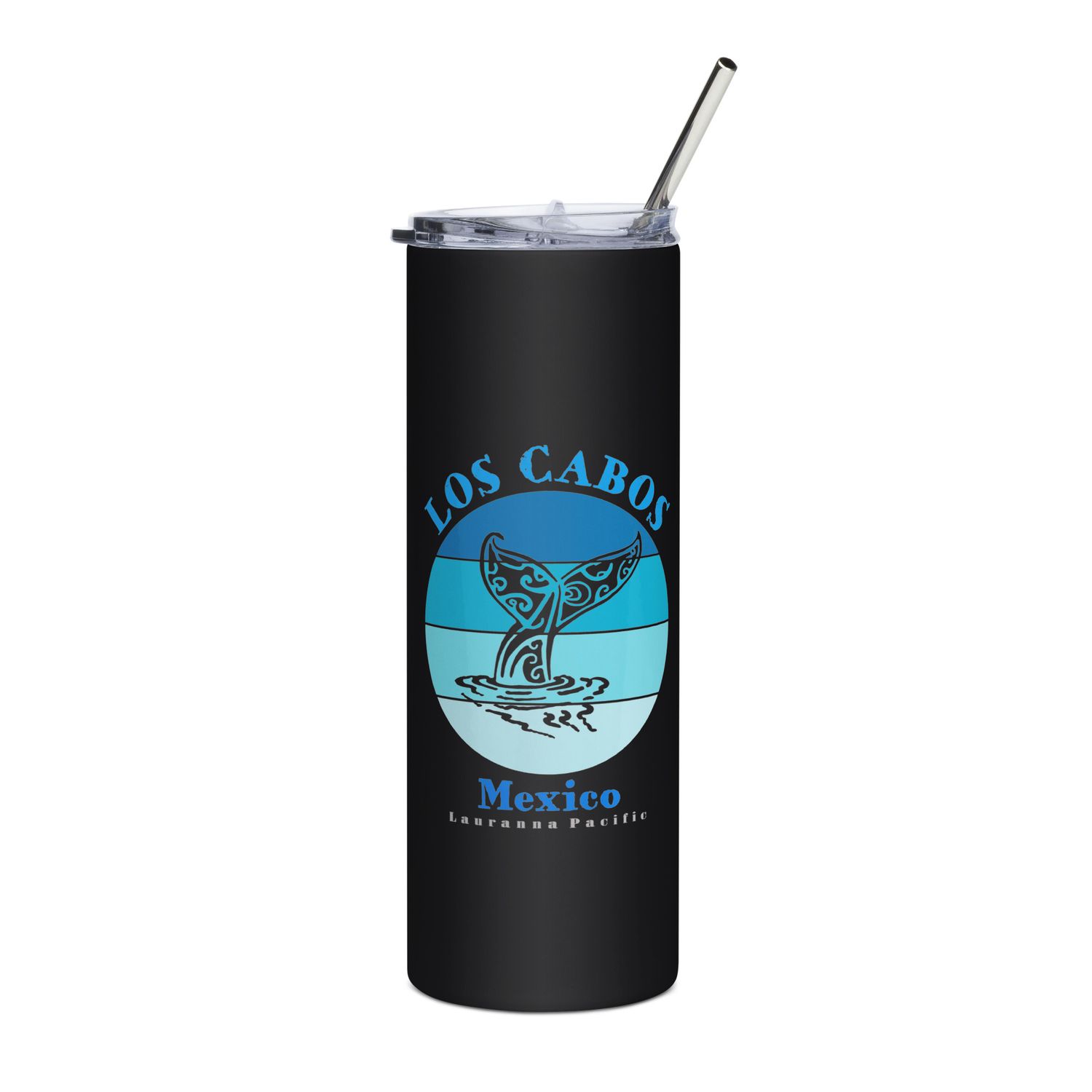 Whale Tail Los Cabos Mexico Ocean Stainless Steel Tumbler