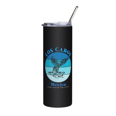Whale Tail Los Cabos Mexico Ocean Stainless Steel Tumbler