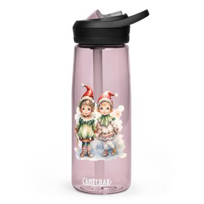 Christmas Elves 1 Sports Water Bottle