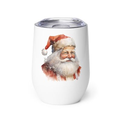 Santa Claus 1 Wine Tumbler