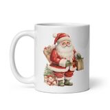 Santa Claus 2 White Coffee Mug