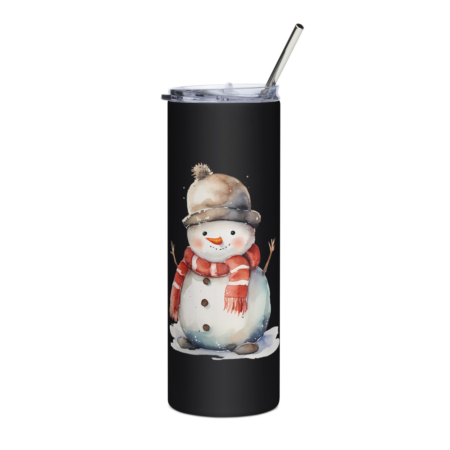 Christmas Snowman 2 Stainless Steel Tumbler