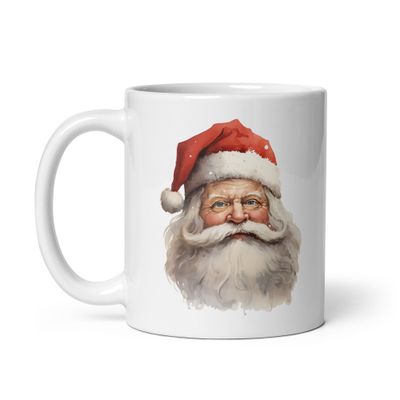 Santa Claus (#4) White Coffee Mug