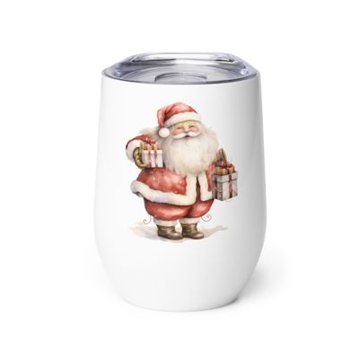 Santa Claus (#5) Wine Tumbler