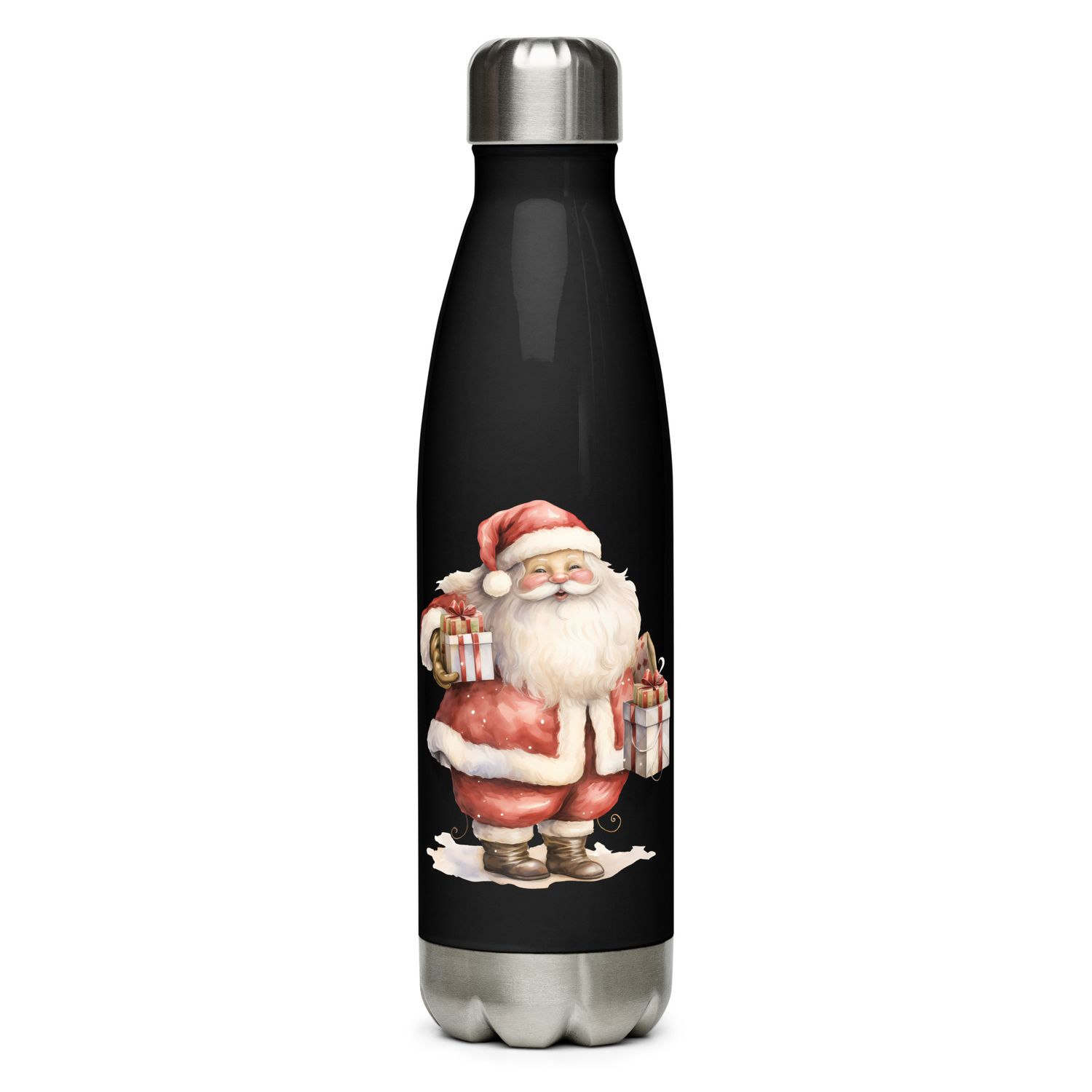 Santa Claus (#5) Stainless Steel Water Bottle
