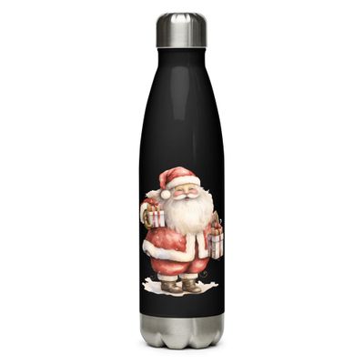 Santa Claus (#5) Stainless Steel Water Bottle