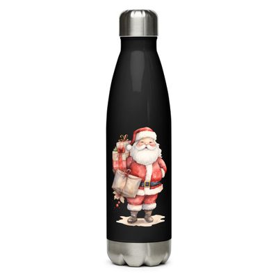 Santa Claus 6 Stainless Steel Water Bottle