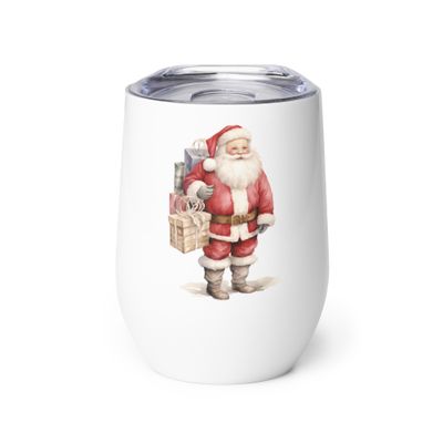 Santa Claus 7 Wine Tumbler