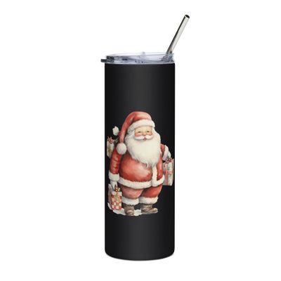 Santa Claus 8 Stainless Steel Tumbler
