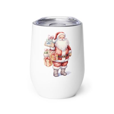 Santa Claus 9 Wine Tumbler