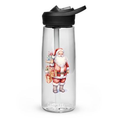Santa Claus 9 Sports Water Bottle