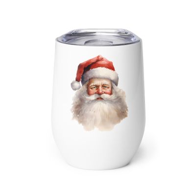 Santa Claus 11 Wine Tumbler