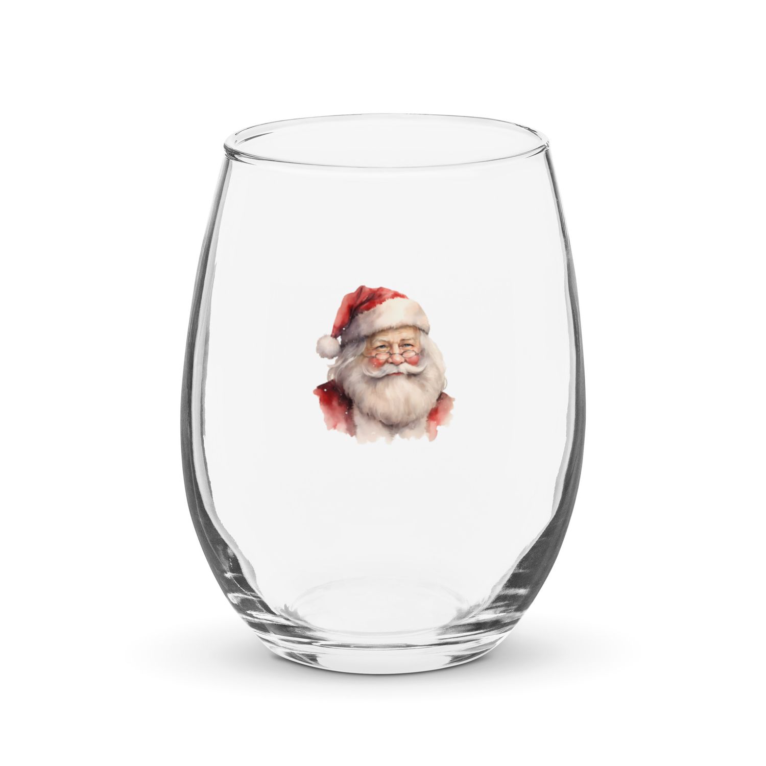 Santa Claus 12 Stemless Wine glass