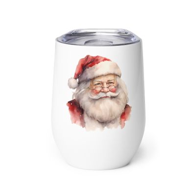 Santa Claus 12 Wine Tumbler