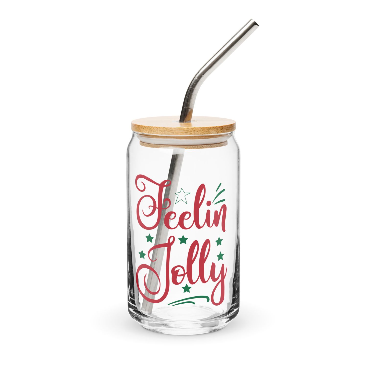 Feelin&#39; Jolly Can-Shaped Glass