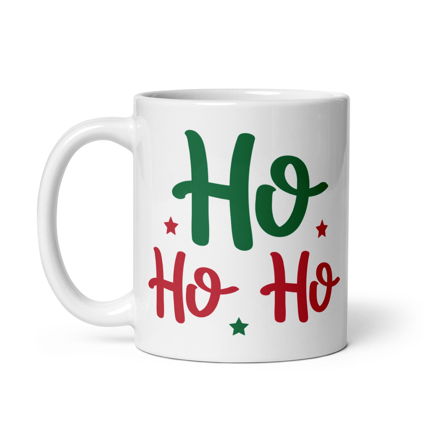 Ho Ho Ho White Coffee Mug 